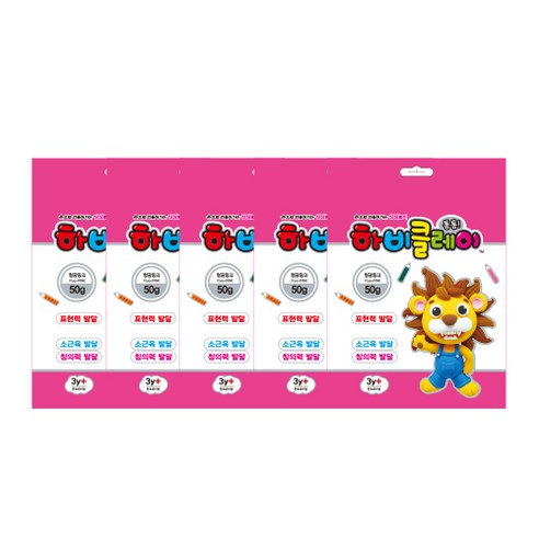 탱탱아이클레이 형광핑크(50g) 썸네일 2