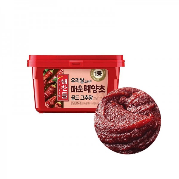 해찬들 태양초 매운고추장 500g 썸네일 2