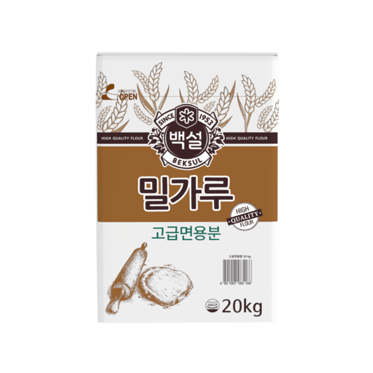 백설밀가루 강력1등 20kg 썸네일 3