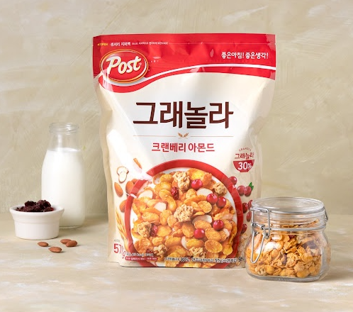 동서식품(주) 포스트 그래놀라 크랜베리 아몬드 1020G x 1EA 썸네일 2