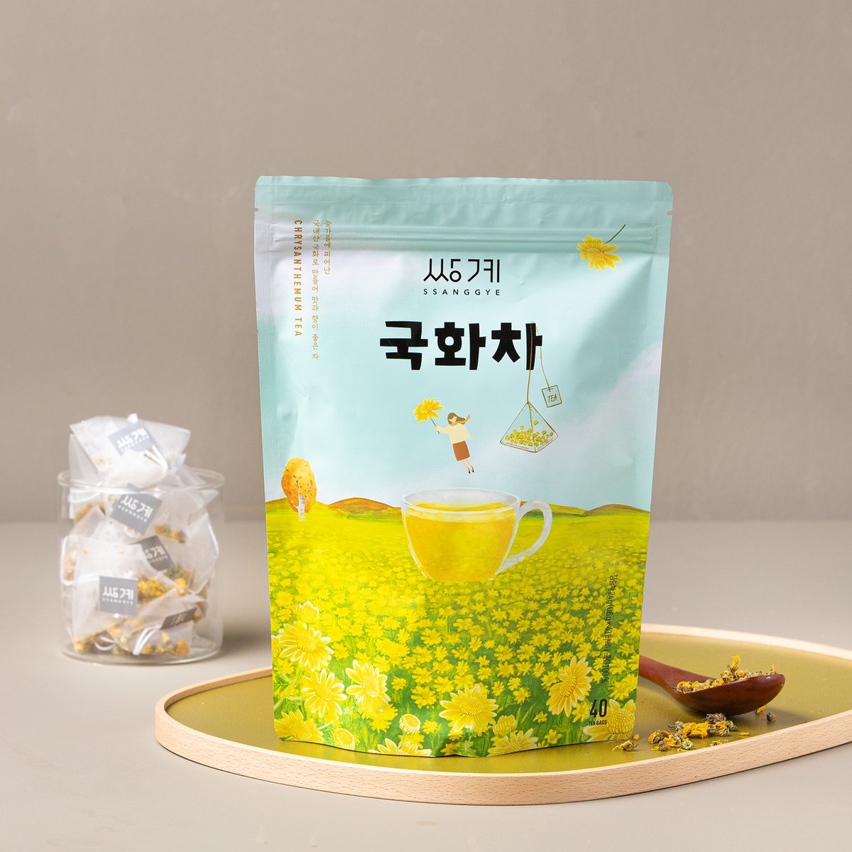 농업회사법인 쌍계명차(주) 화이트 쟈스민티 20G 썸네일 2
