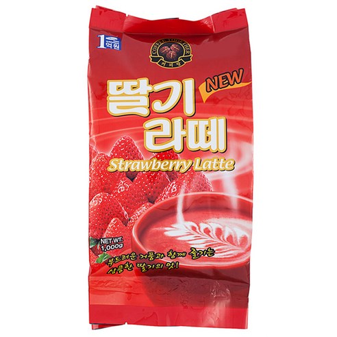 애니타임 딸기라떼 900g*12포 썸네일 2