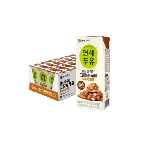 연세 콩수레 아몬드&잣두유 190ml×24 썸네일 3