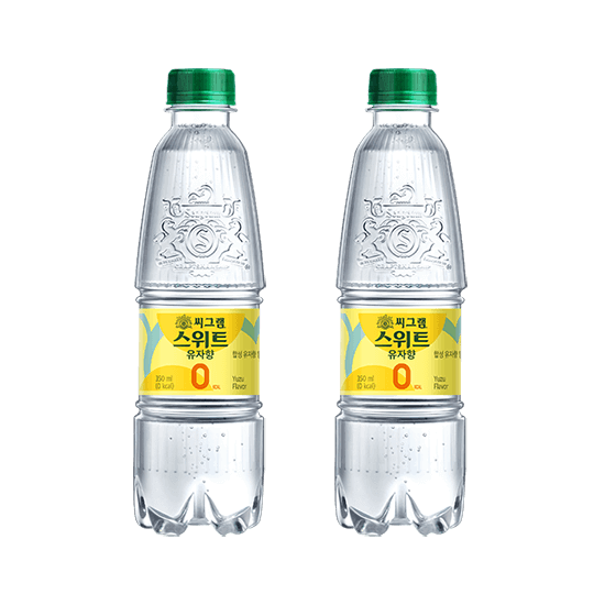 코카콜라 씨그램 레몬 350ml PET 썸네일 2