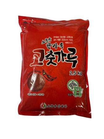 희망농산 햇살마니고춧가루 혼합(한국50:중국50) 고운것 2.5kg 썸네일 3
