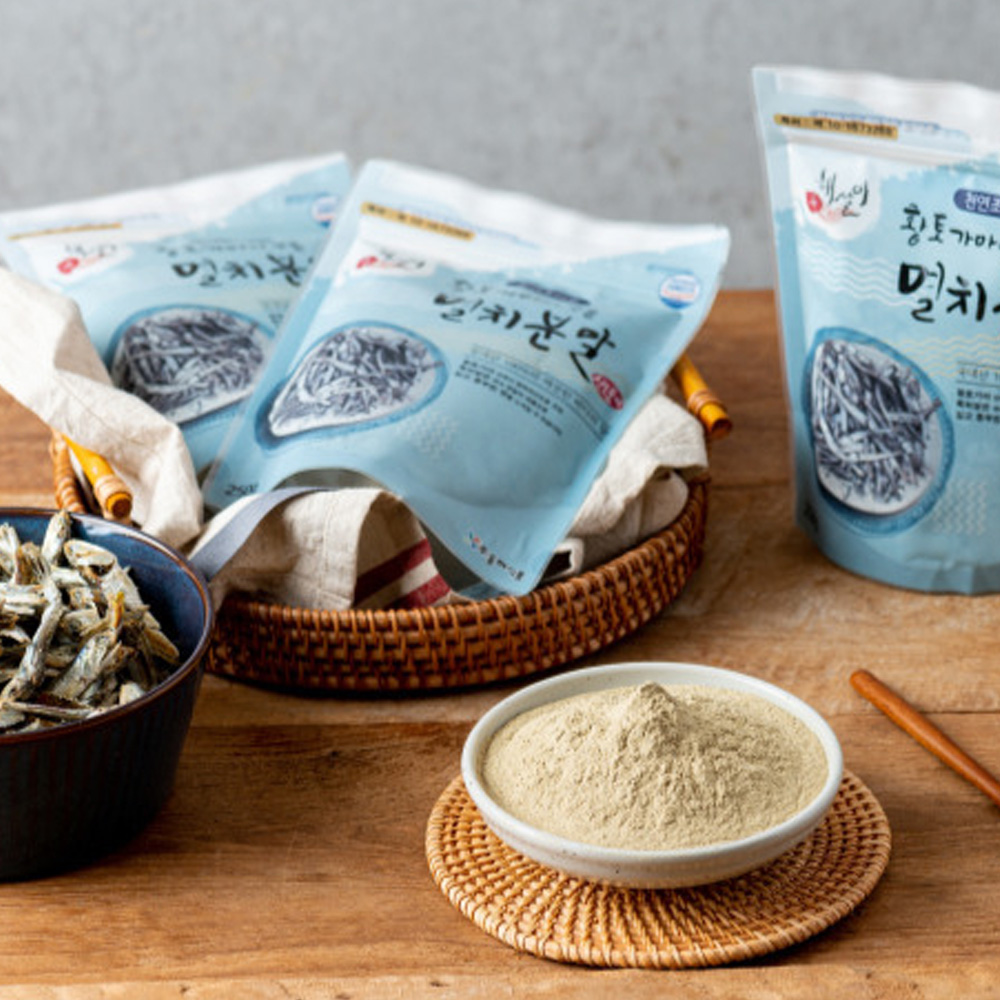(주)이엔에이치생명공학 하늘팜 멸치가루 75G x 1EA 썸네일 3