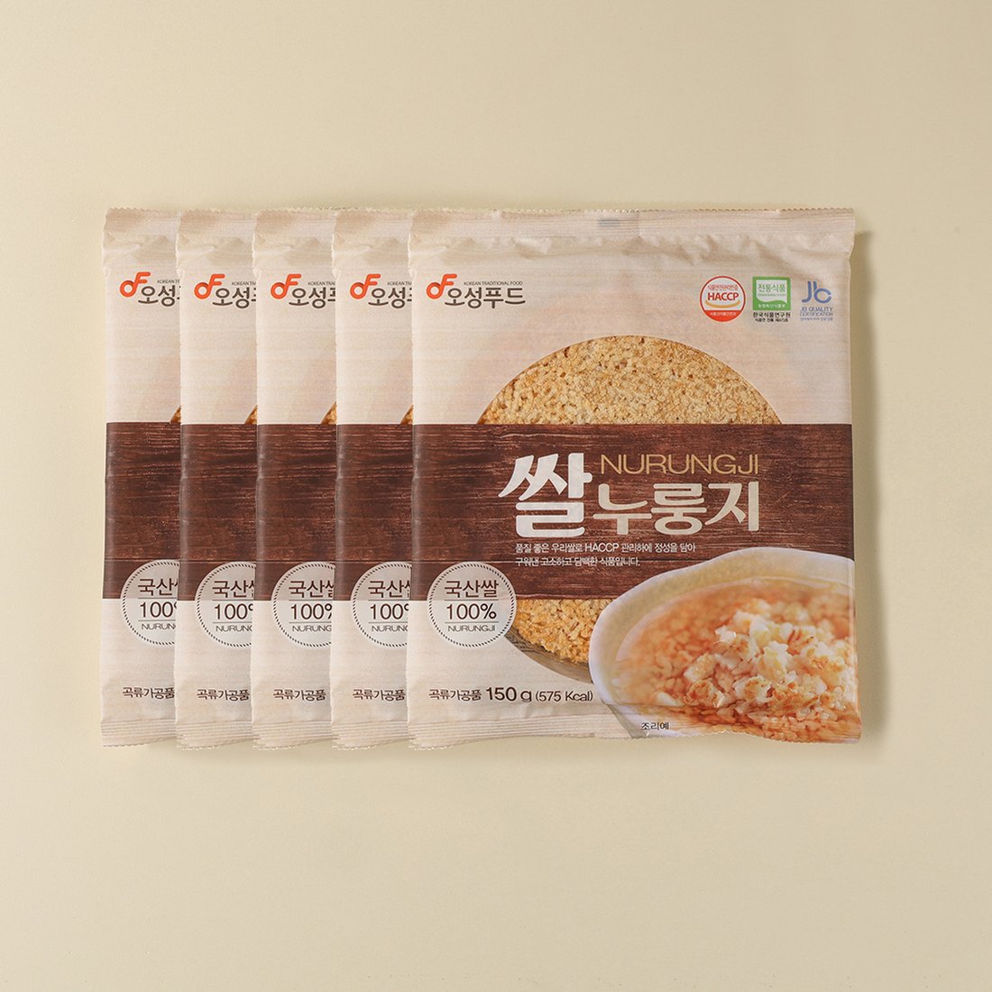 오성제과 쌀누룽지 5봉 썸네일 2