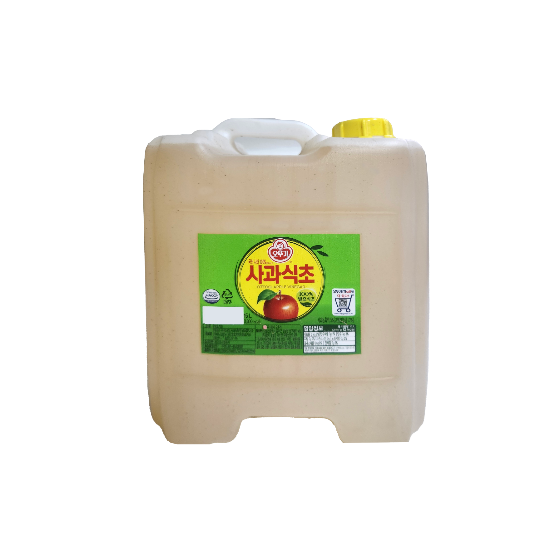 사과맛식초 15L 썸네일 2