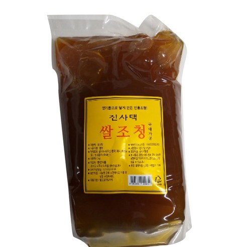 진사대 조청물엿 옥분99% 3KG 썸네일 2