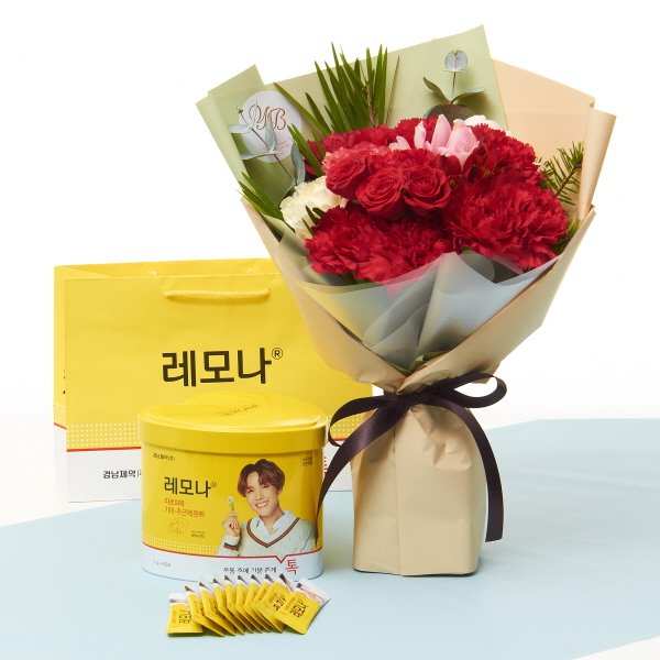 사랑감사쿠키쇼핑백(중)레드 썸네일 2