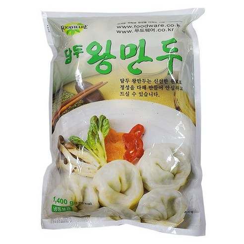 (주)중원명가유통뜰애담고기왕만두1.4kg 썸네일 3
