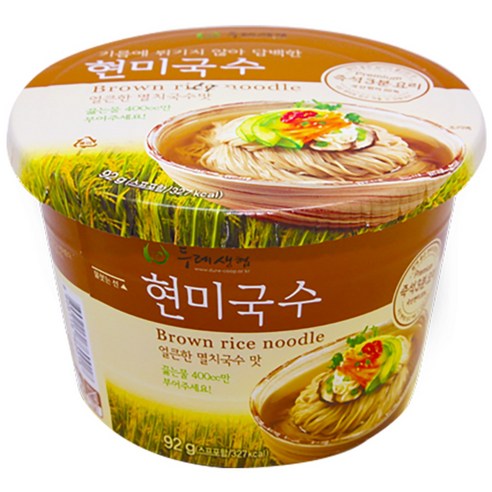 참자연 즉석 쌀로면 육개장맛 92g 썸네일 2