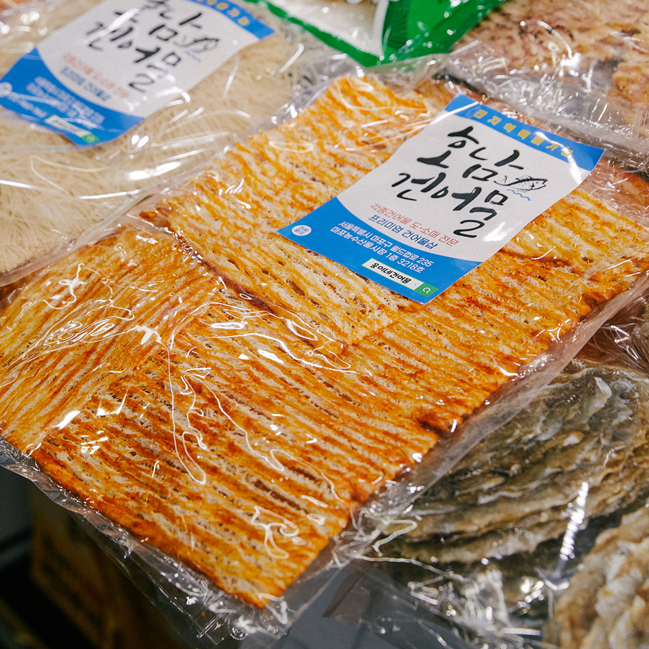 (주)장원상사 맥반석오징어 180G 썸네일 2
