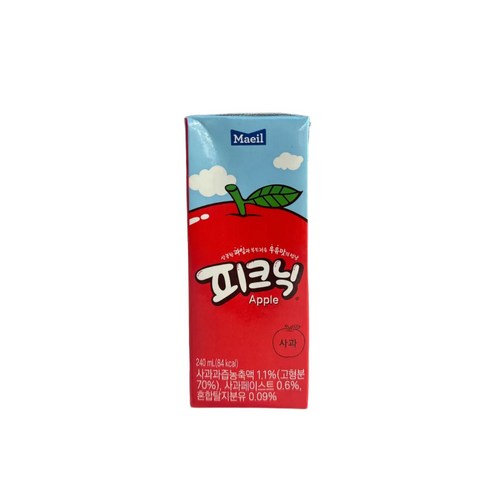 피크닉살구 240ML*6 썸네일 2