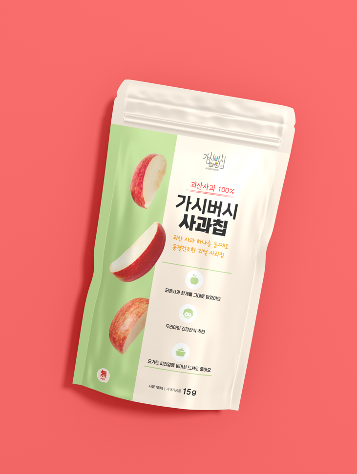 (주)에이뷰 사과칩 20G 썸네일 2