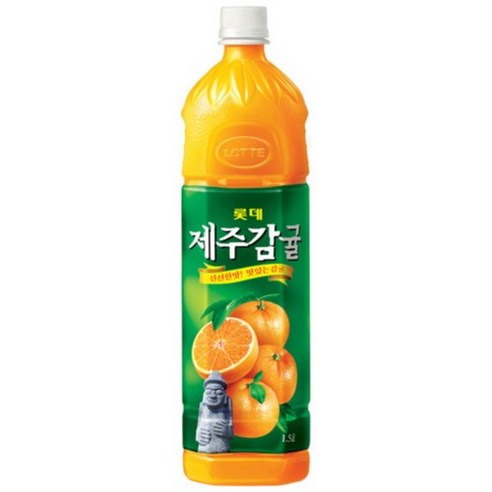 (롯데)제주감귤+2%복숭아1.5L*2 썸네일 2