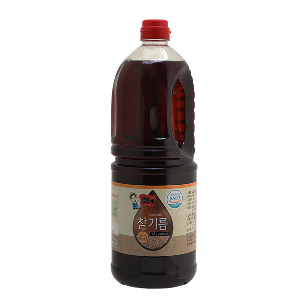 맛뜨락고소한참기름(중국)1.8L 썸네일 3