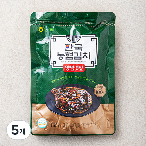 양념깻잎 150g 썸네일 2
