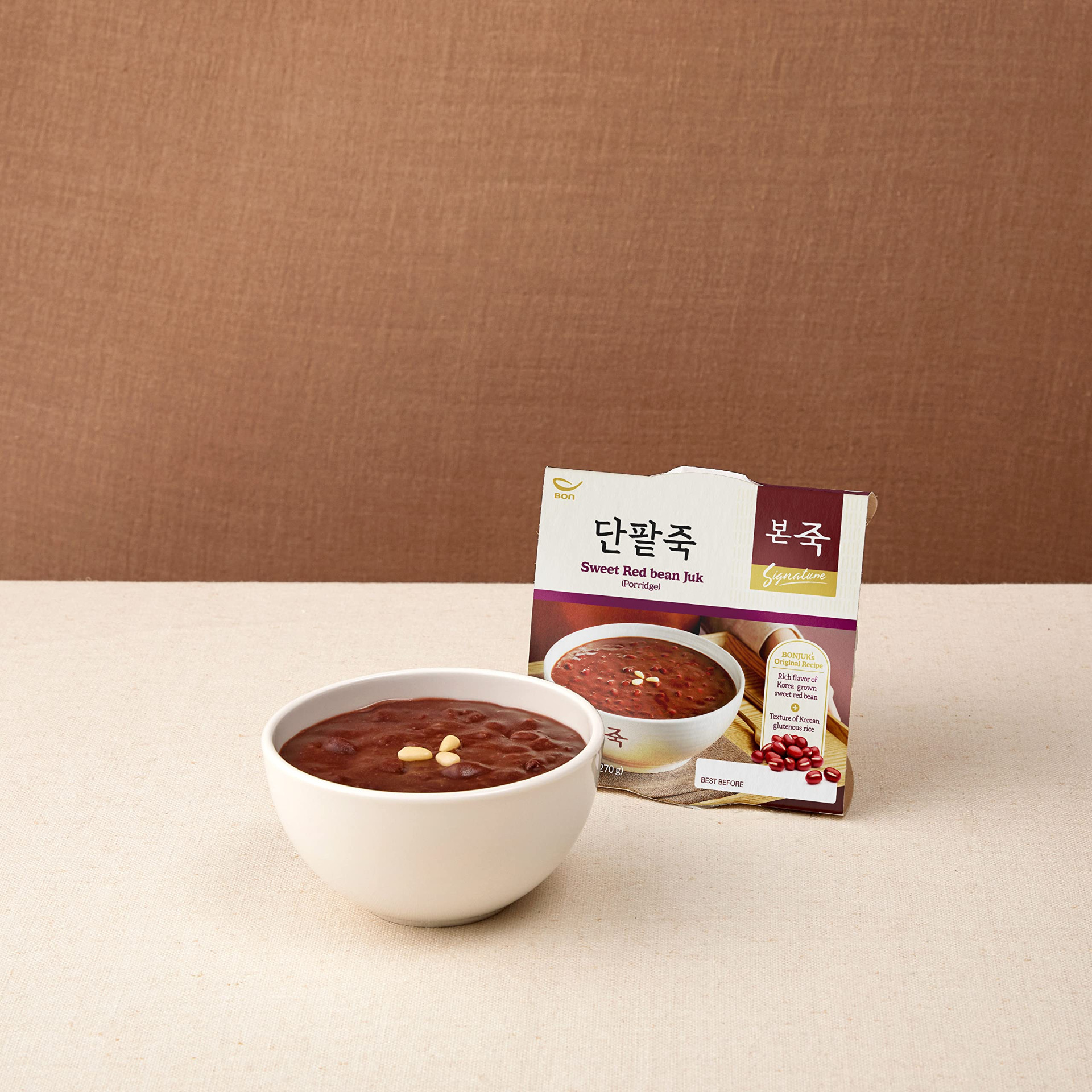 (주)아워홈 손수 단팥죽 270G x 1EA 썸네일 2