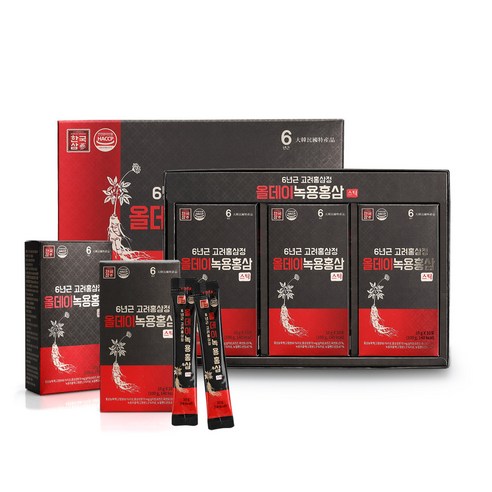 한국삼 하늘선물발효흑홍삼진액 70ml*30포 썸네일 3