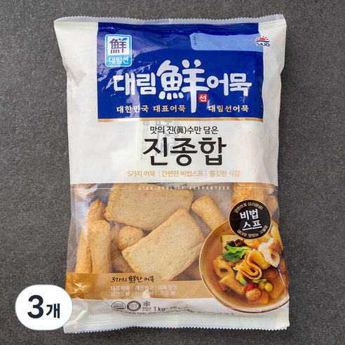 (주)사조대림 대림선 부산어묵 선사각 1000G x 1EA 썸네일 2