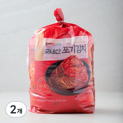고향맛김치포기김치 4KG 썸네일 2