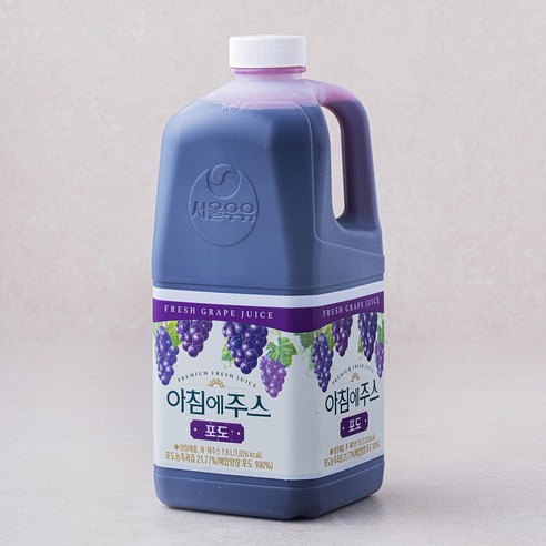 서울우유 아침에주스100% 포도주스 210ml*3 썸네일 2