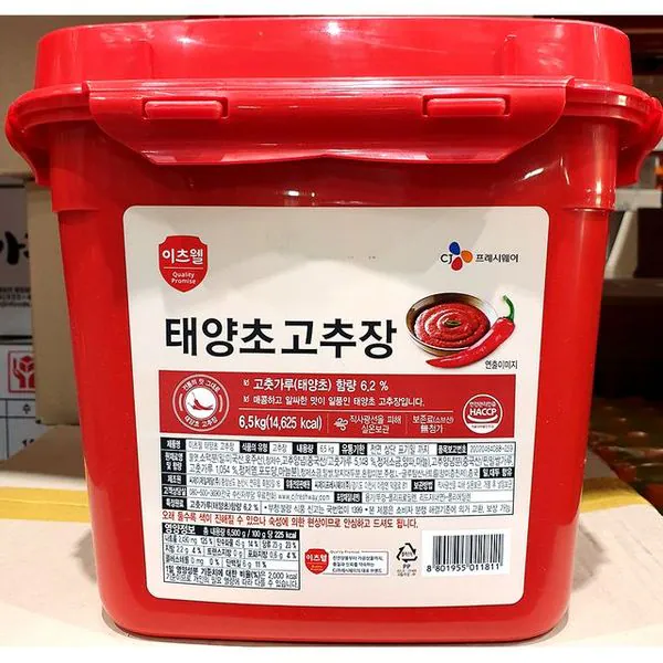 (주)진미식품 태양초 진골드 고추장 6.5kg 썸네일 2