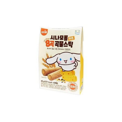 순수100곡물스낵 클로렐라녹차미 40g 썸네일 3