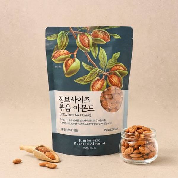볶음아몬드(슬라이스)500g 썸네일 3