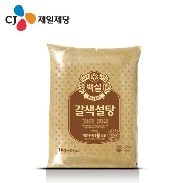 씨제이제일제당(주) 백설 갈색설탕 10kg 10000G x 1EA 썸네일 2