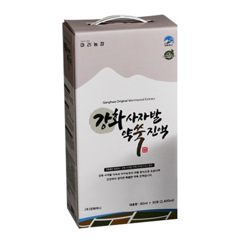 화심영농조합법인 강화약쑥진액골드(약쑥호박)80ml/30EA 썸네일 3