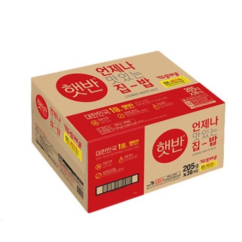 (주)농심 햅쌀밥8개입 210G x 8EA 썸네일 2