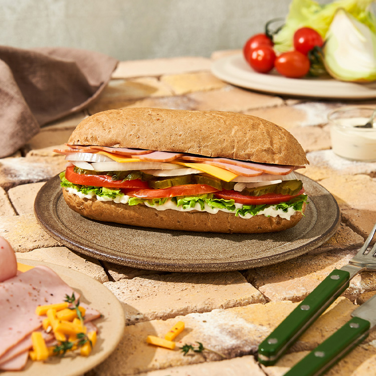 (주)더쉐프 사과&햄치즈 샌드위치 120G 썸네일 2