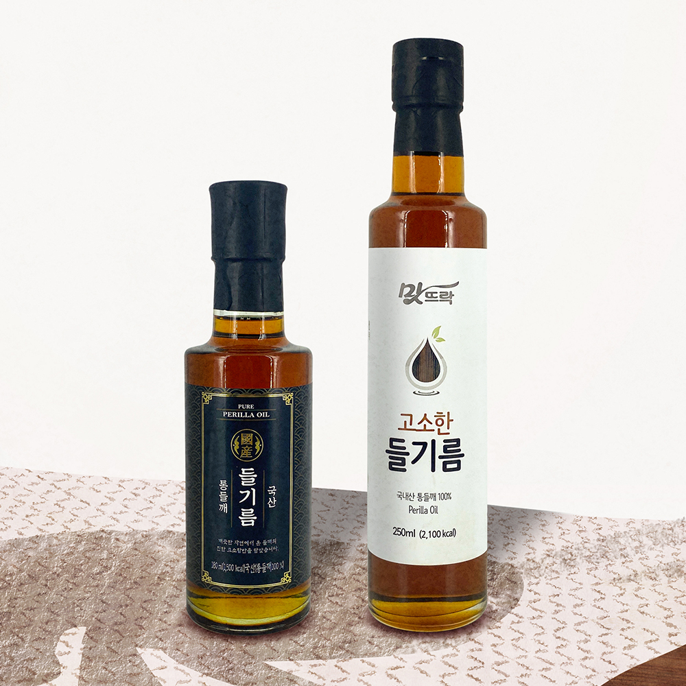 맛뜨락고소한들기름(국산)320m 썸네일 2