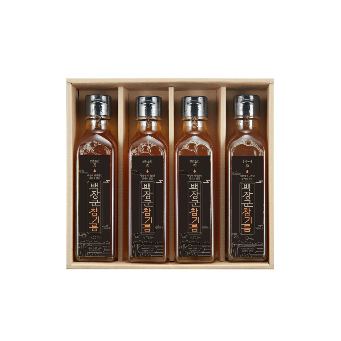 우리농가수 청결참기름160ml 썸네일 2