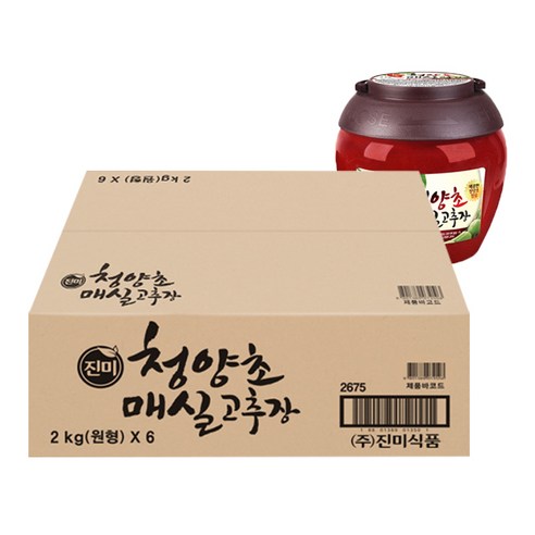 (주)진미식품 괴산공장 진미 청양초 매실 고추장 3kg + 300g 썸네일 2