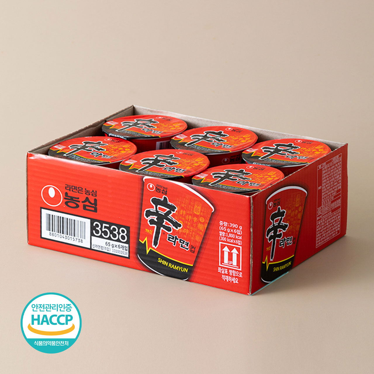 농심신라면 컵 65G*6`S 썸네일 2