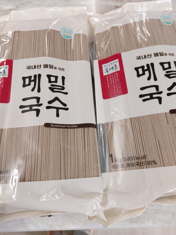 (주)봉평농원 봉평촌 메밀막국수850g(2입) 850G x 2EA 썸네일 3