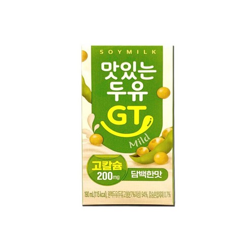 맛있는두유GT-달콤한맛 210ml*10 (병) 외박스 썸네일 2