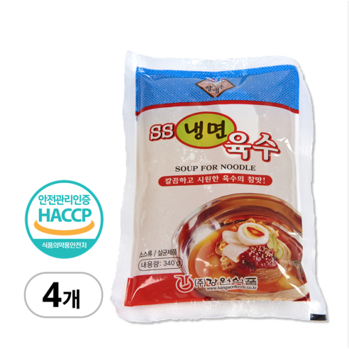 경원냉면육수 340G 썸네일 3