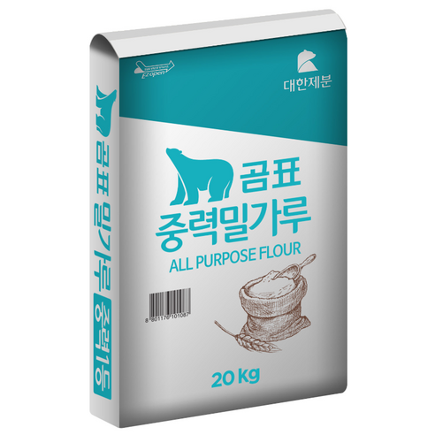 밀다원 밀참 무농약우리밀통밀가루 20kg 썸네일 2