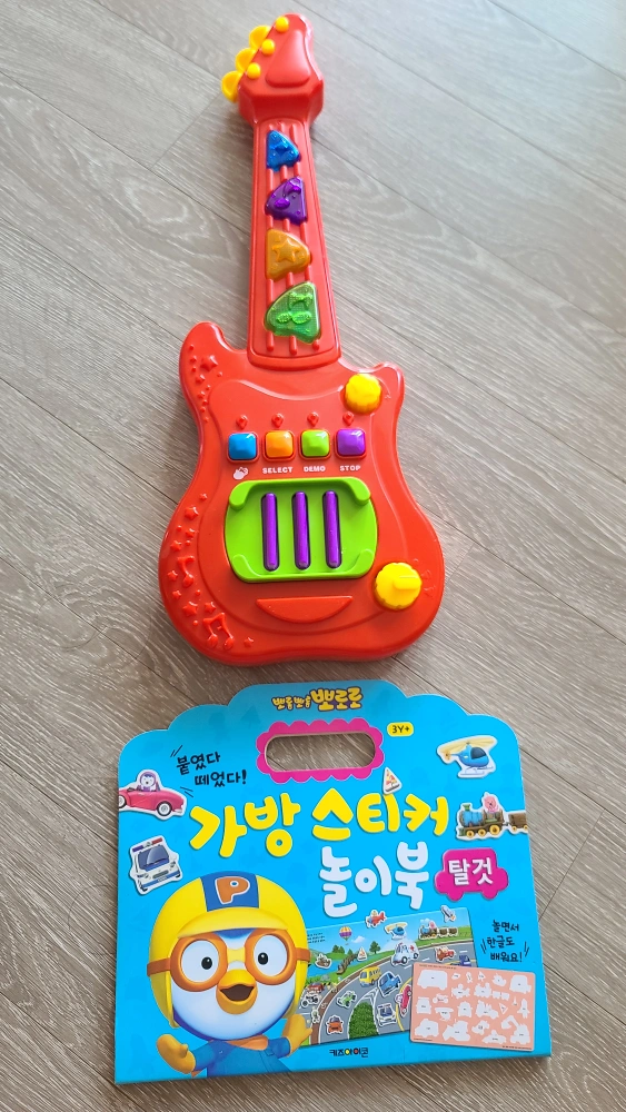 New 뽀로로 가방 스티커 놀이북 2 탈것 썸네일 2