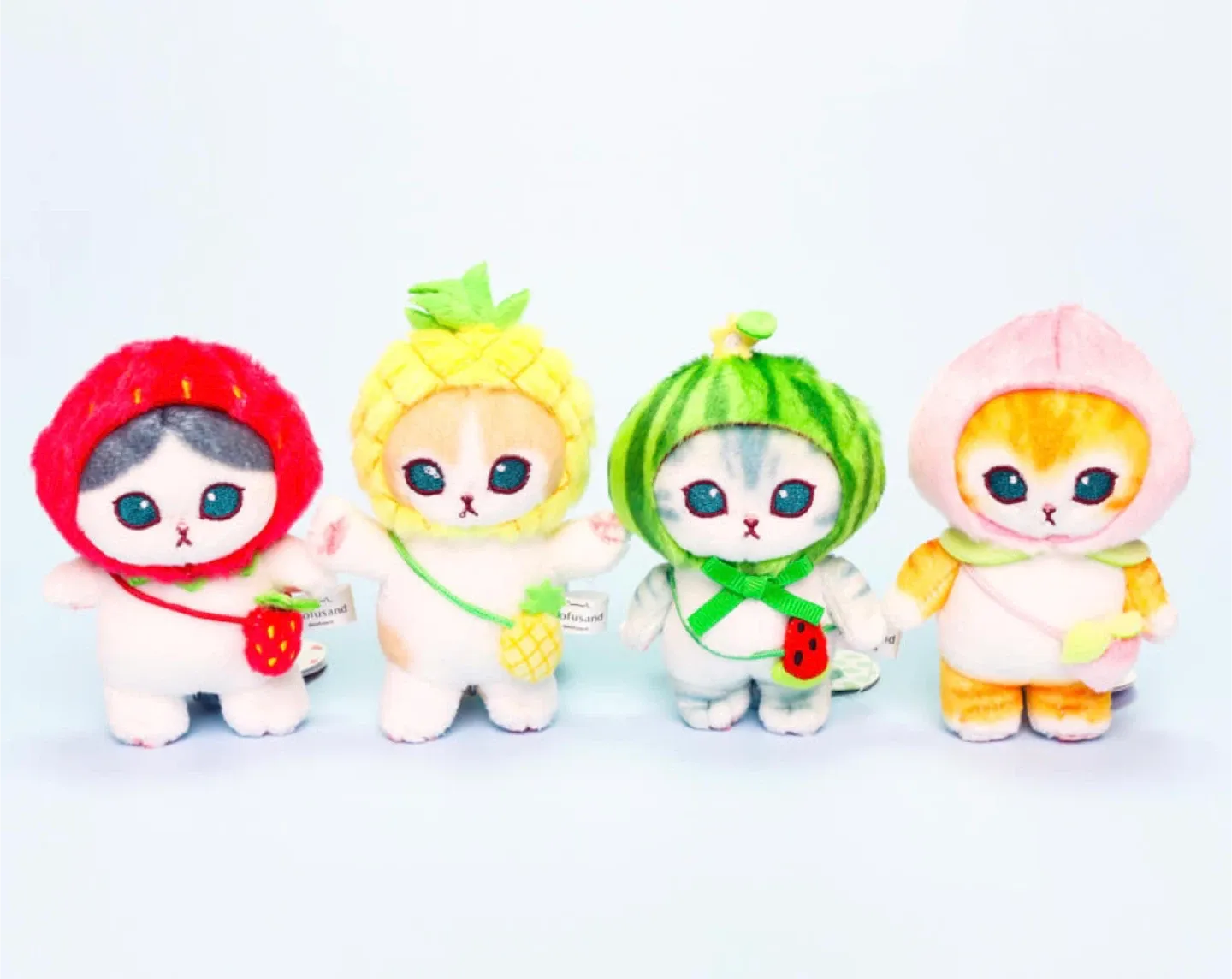 파인애플 / 모후샌드 과일 코스튬 가방고리 9cm 썸네일 2