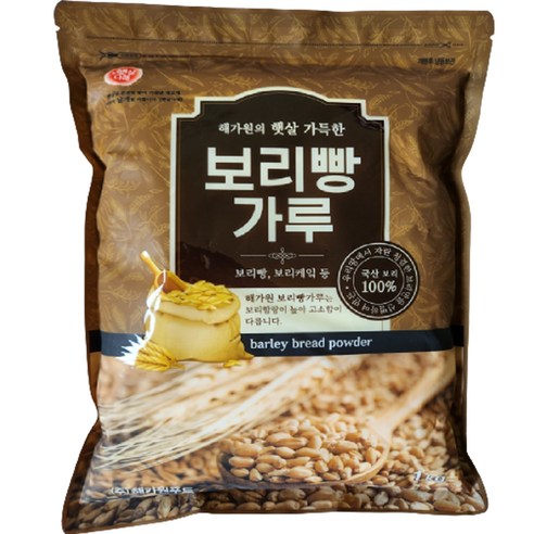 왕눈이황금 찰보리가루 1KG 썸네일 2