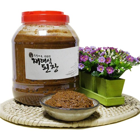 남안동농협가공사업소 우리땅우리콩 재래된장 2KG 2000G 썸네일 2