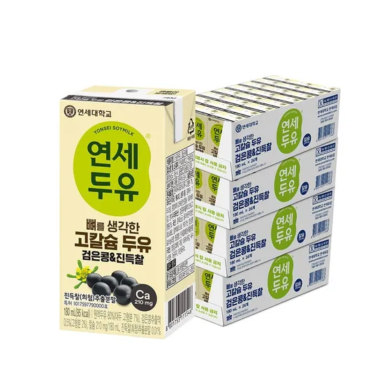 연세 맛있는두유 秀 200ml×24 썸네일 3