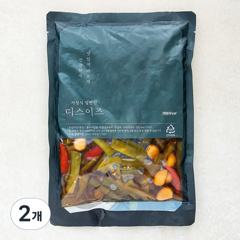 ㈜한스비앤에프 모듬야채장아찌 1kg 썸네일 3
