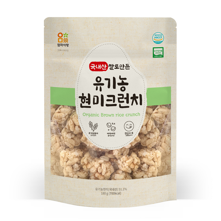 (주)에이뷰 맛있는 풍경 유기농 현미 크런치 100G 썸네일 2