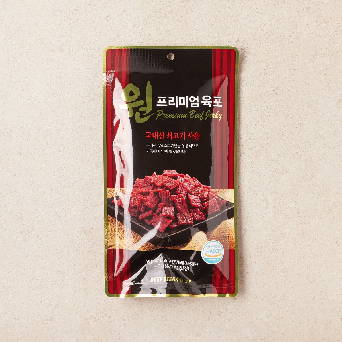 (주) 홍선 소프트육포 트윈백 (치즈맛) 90G 썸네일 3